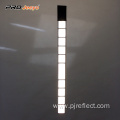 Reflective PVC White Crystal Lattice Velcro Armband